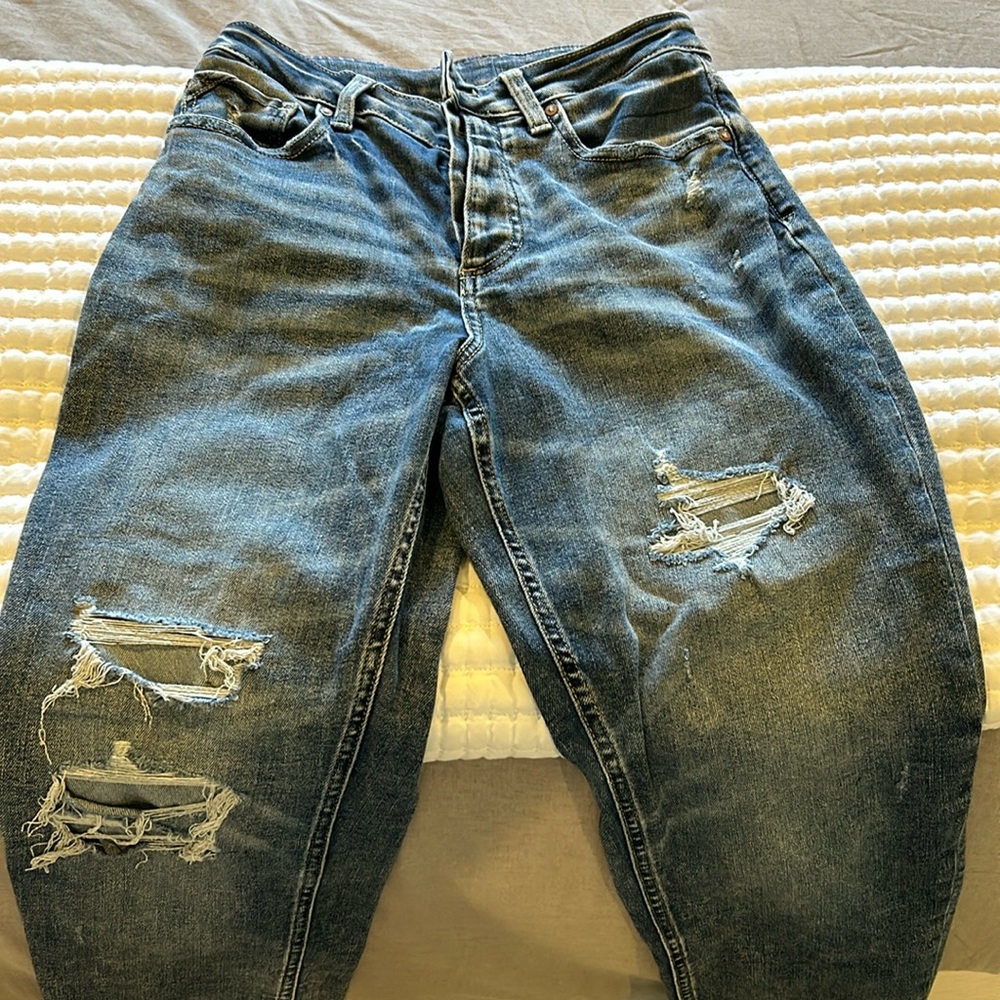 Silver boyfriend size 8